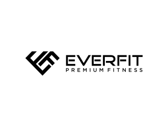Everfit logo design by ammad
