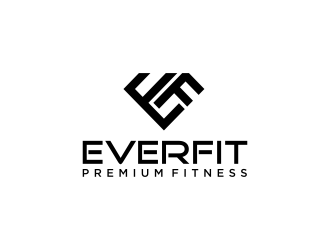Everfit logo design by ammad