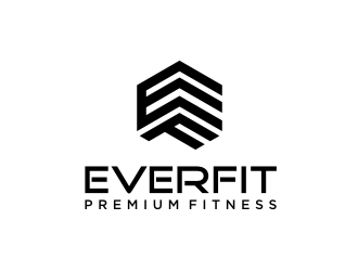 Everfit logo design by ammad