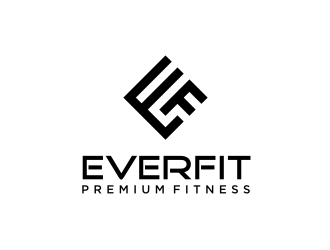 Everfit logo design by ammad
