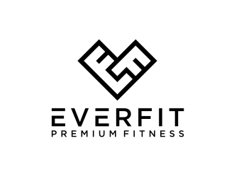 Everfit logo design by ammad