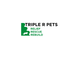 Triple R Pets logo design by .::ngamaz::.