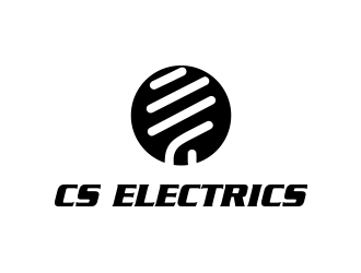 CS Electrics logo design by Inlogoz