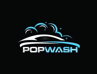 PopWash logo design by haidar