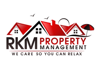 RKM Property Management logo design by DreamLogoDesign