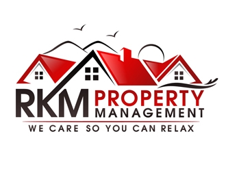 RKM Property Management logo design by DreamLogoDesign