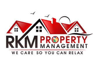 RKM Property Management logo design by DreamLogoDesign