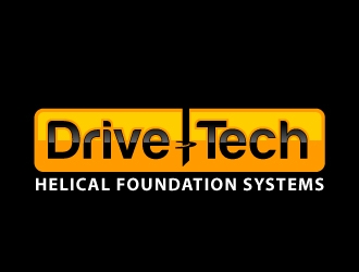 DriveTech Helical Foundation Systems logo design by Foxcody