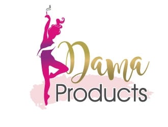 Dama Products logo design by invento