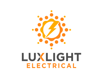 Luxlight Electrical logo design by mikael