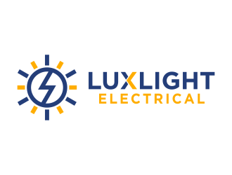 Luxlight Electrical logo design by mikael