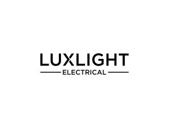 Luxlight Electrical logo design by N3V4