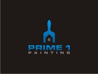Prime 1 Painting  logo design by sabyan