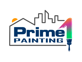 Prime 1 Painting  logo design by Coolwanz