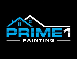 Prime 1 Painting  logo design by labo