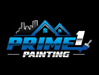 Prime 1 Painting  logo design by daywalker
