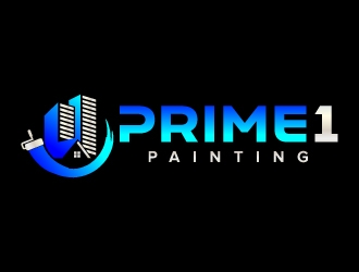 Prime 1 Painting  logo design by jaize