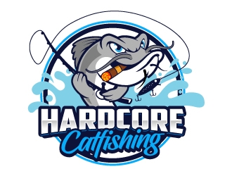Hardcore Catfishing logo design by jaize