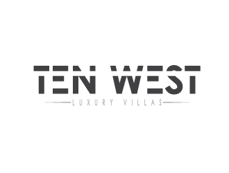 Ten West logo design by Farencia