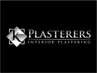 JK Plasterers. residential and commercial  logo design by cintoko