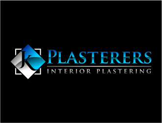 JK Plasterers. residential and commercial  logo design by cintoko