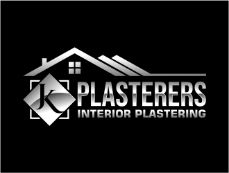 JK Plasterers. residential and commercial  logo design by cintoko