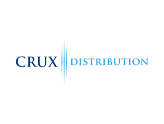 Crux Distribution logo design by alby
