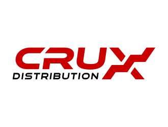 Crux Distribution logo design by FriZign