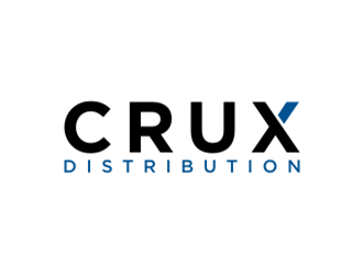 Crux Distribution logo design by sheilavalencia