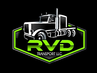 RVD Transport LLC logo design by Suvendu