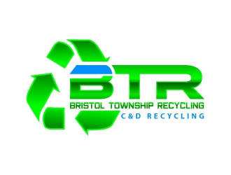 BTR bristol township recycling logo design by uttam