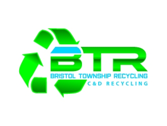 BTR bristol township recycling logo design by uttam