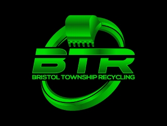 BTR bristol township recycling logo design by Hansiiip