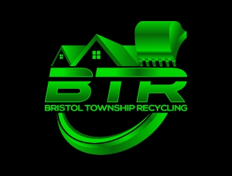BTR bristol township recycling logo design by Hansiiip
