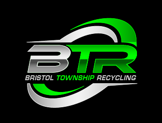 BTR bristol township recycling logo design by THOR_