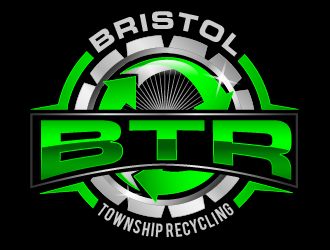 BTR bristol township recycling logo design by THOR_