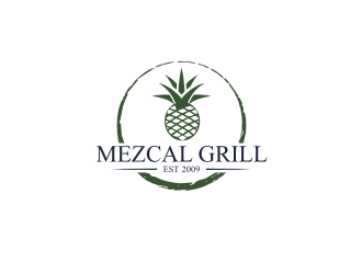 Mezcal Grill logo design by Barkah