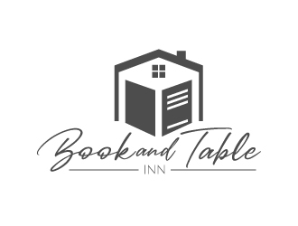 Book and Table Inn logo design by jaize