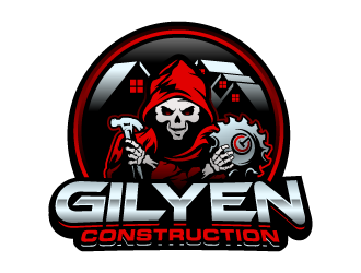 Gilyen Construction logo design by lestatic22