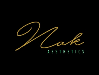 Nak Aesthetics logo design by BrainStorming
