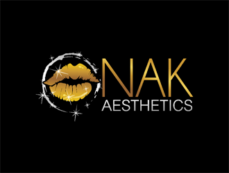 Nak Aesthetics logo design by coco