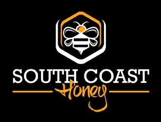 South Coast Honey logo design by MAXR
