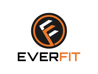 Everfit logo design by graphicstar