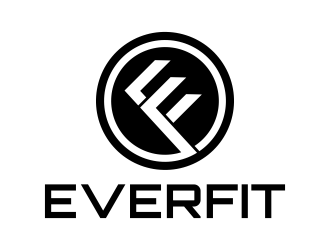 Everfit logo design by graphicstar