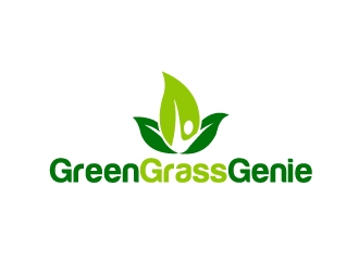 Green Grass Genie logo design by Marianne