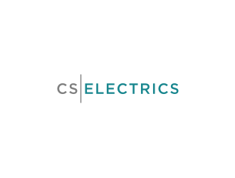 CS Electrics logo design by bricton