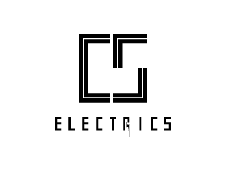 CS Electrics logo design by Mehul