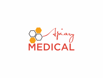 Apiary Medical logo design by luckyprasetyo