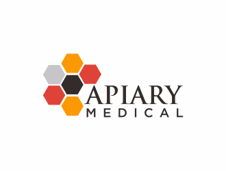 Apiary Medical logo design by luckyprasetyo