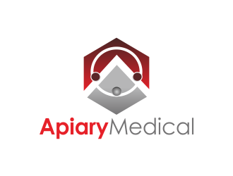 Apiary Medical logo design by Greenlight